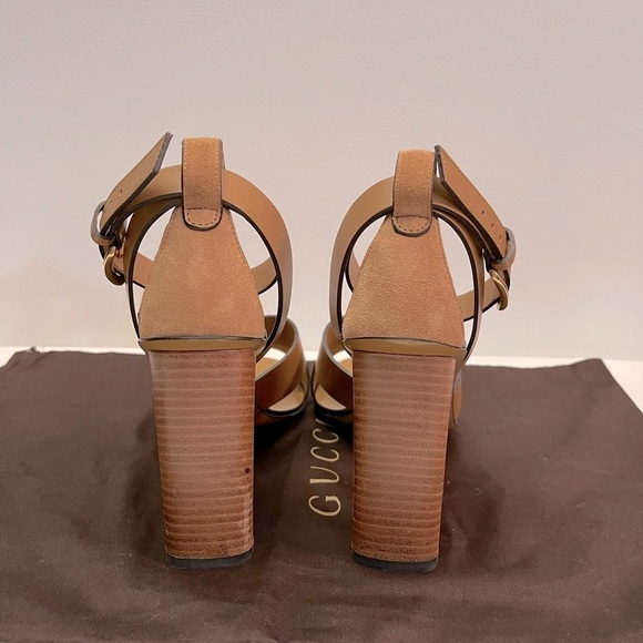 Gucci Candy ankle strap sandal 38.5 - Picture 9 of 12